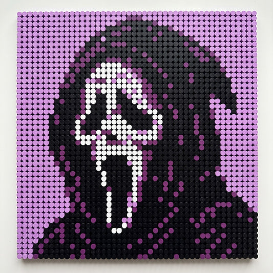 BRIGO Pinky Scream tamamlanmış piksel sanat vitrin görseli